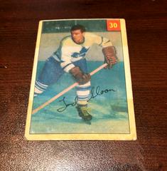 Tod Sloan [Lucky Premium Back] Hockey Cards 1954 Parkhurst Prices