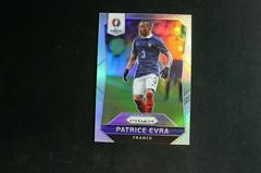 Patrice Evra [Silver Prizm] Soccer Cards 2016 Panini Prizm UEFA Prices