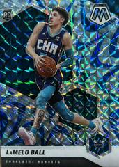 LaMelo Ball [Reactive Blue] #202 Basketball Cards 2020 Panini Mosaic Prices
