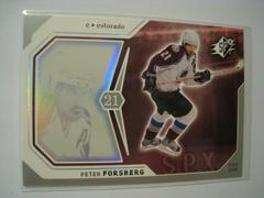 Peter Forsberg Hockey Cards 2003 SPx Prices