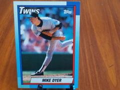 Mike Dyer #576 Baseball Cards 1990 Topps Prices