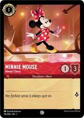 Minnie Mouse - Always Classy #116 Lorcana First Chapter Prices