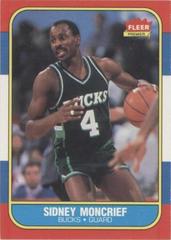 Sidney Moncrief #75 Basketball Cards 1986 Fleer Prices