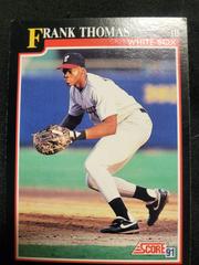 Frank Thomas #840 Baseball Cards 1991 Score Prices