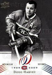Doug Harvey Hockey Cards 2008 Upper Deck Montreal Canadiens Centennial Prices