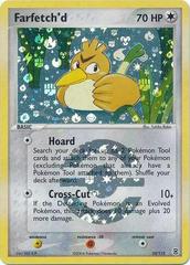 Farfetch'd Refractor Holo EX Fire Red Leaf Green Set GE
