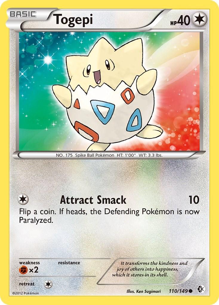 Togepi #110 Pokemon Boundaries Crossed