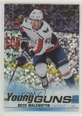 Beck Malenstyn [Speckled Rainbow Foil] Hockey Cards 2019 Upper Deck Prices
