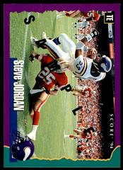Steve Jordan #25 Football Cards 1994 Panini Score Prices