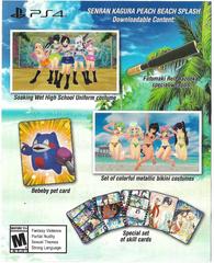 Insert | Senran Kagura Peach Beach Splash Playstation 4