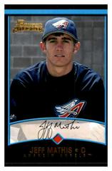 Jeff Mathis #107 Baseball Cards 2001 Bowman Draft Picks Prices