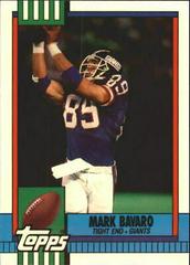Mark Bavaro #60 Football Cards 1990 Topps Tiffany Prices