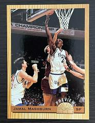 Jamal Mashburn [Preview] Basketball Cards 1993 Classic Prices