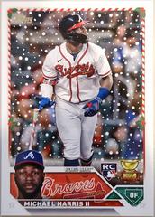 Michael Harris II [SP Variation] Baseball Cards 2023 Topps Holiday Prices