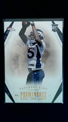 Tavarres King Football Cards 2013 Panini Prominence Prices