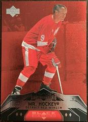 Mr. Hockey #175 Hockey Cards 2007 Upper Deck Black Diamond Prices