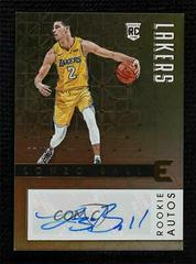 Lonzo Ball Autograph #208 Basketball Cards 2017 Panini Essentials Prices