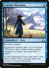 Curious Obsession [Foil] Magic Rivals of Ixalan Prices