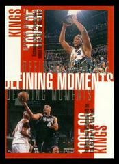 Defining Moments Sacramento Kings [Mitch Richmond / Corliss Williamson / Lionel Simmons / Billy Owens] Basketball Cards 1997 Upper Deck Prices