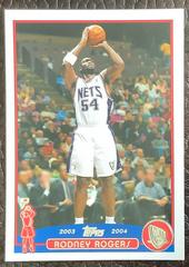 Rodney Rogers Basketball Cards 2003 Topps Prices