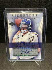 Philip Rivers Football Cards 2004 Upper Deck Foundations Signatures Prices