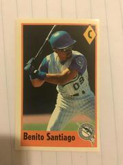 Benito Santiago Baseball Cards 1995 Fleer Panini Stickers Prices