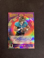 Travis Etienne Jr. [Red] Football Cards 2021 Panini Illusions Rookie Vision Signatures Prices