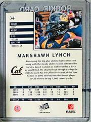 Back Of Card | Marshawn Lynch Football Cards 2007 Press Pass Se