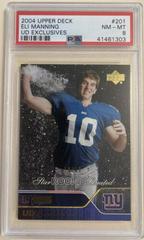 Eli Manning [UD Exclusives] #201 Football Cards 2004 Upper Deck Prices