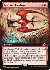 Mythos of Vadrok [Extended Art Foil] Magic Ikoria Lair of Behemoths Prices