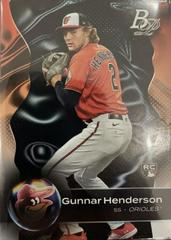 Gunnar Henderson Baseball Cards 2023 Bowman Platinum Prices