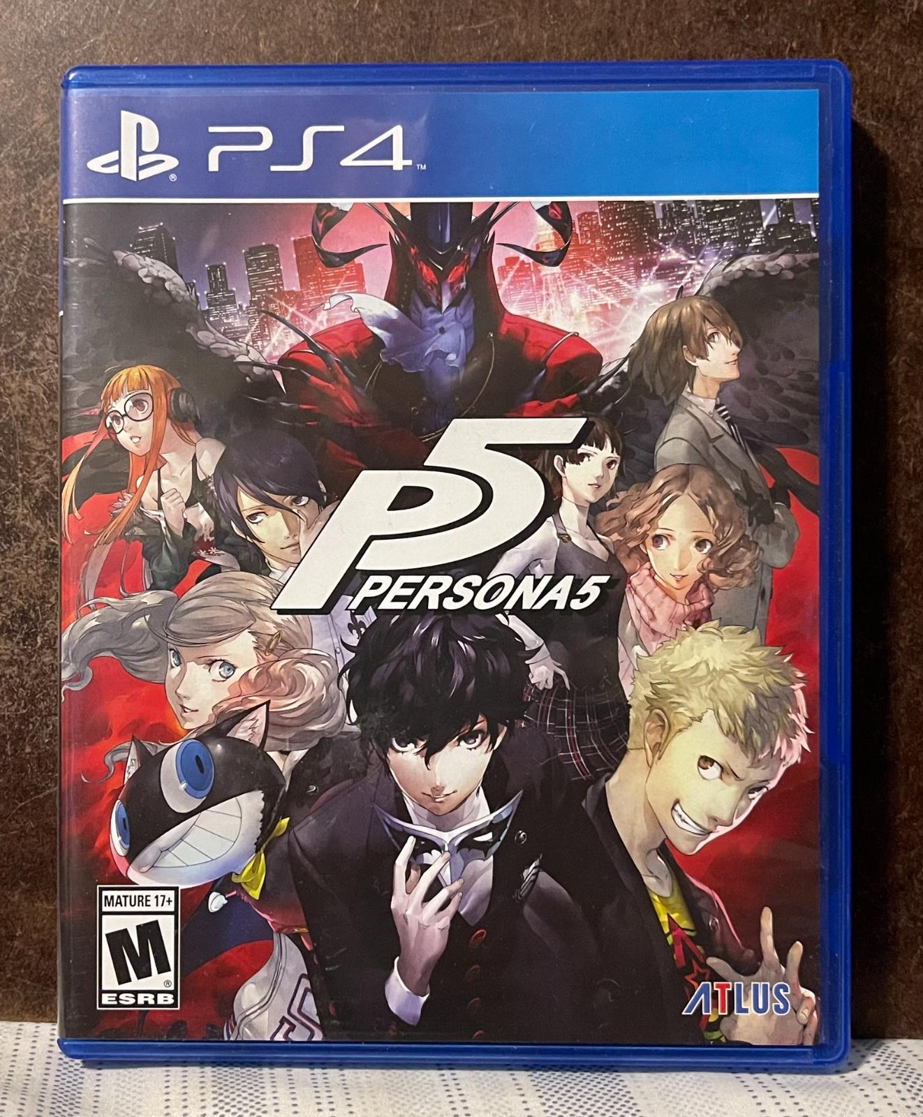 Persona 5 | Item, Box, and Manual | Playstation 4