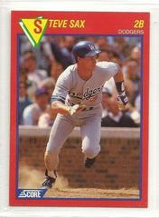 Steve Sax #33 Baseball Cards 1989 Score Superstars Prices