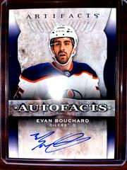 Evan Bouchard Hockey Cards 2021 Upper Deck Artifacts Auto Facts Prices