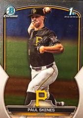 Paul Skenes Baseball Cards 2023 Bowman Draft Chrome Prices