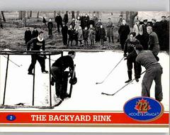 The Backyard Rink, More Months a Year #2 Hockey Cards 1991 Future Trends Canada ’72 Prices