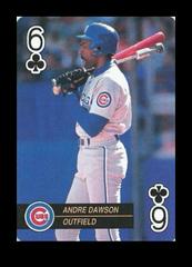 Andre Dawson [Aces 6 of Clubs] Baseball Cards 1992 U.S. Playing Card Aces Prices