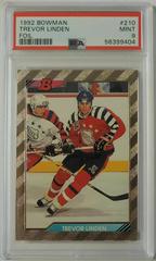 Trevor Linden [Foil] #210 Hockey Cards 1992 Bowman Prices