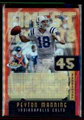 Peyton Manning #FM45 Football Cards 2005 Topps Finest Manning Moments Prices