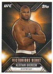 Alistair Overeem Ufc Cards 2015 Topps UFC Chronicles Victorious Debut Prices