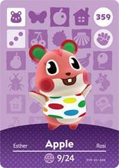 Apple #359 [Animal Crossing Series 4] Amiibo Cards Prices