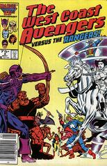 The West Coast Avengers [Newsstand] #8 (1986) Comic Books West Coast Avengers Prices