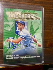 George Brett [Slugging 1980 Leader] Baseball Cards 2003 Topps Record Breakers Prices
