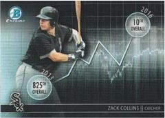 Zack Collins Baseball Cards 2016 Bowman Draft Dividends Prices