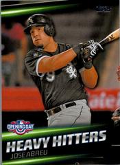 Jose Abreu #HH-14 Baseball Cards 2016 Topps Opening Day Heavy Hitters Prices