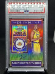 Talen Horton Tucker [Variation] #105 Basketball Cards 2019 Panini Contenders Optic Prices