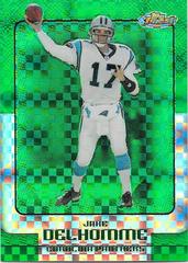 Jake Delhomme [Green Xfractor] #107 Football Cards 2006 Topps Finest Prices