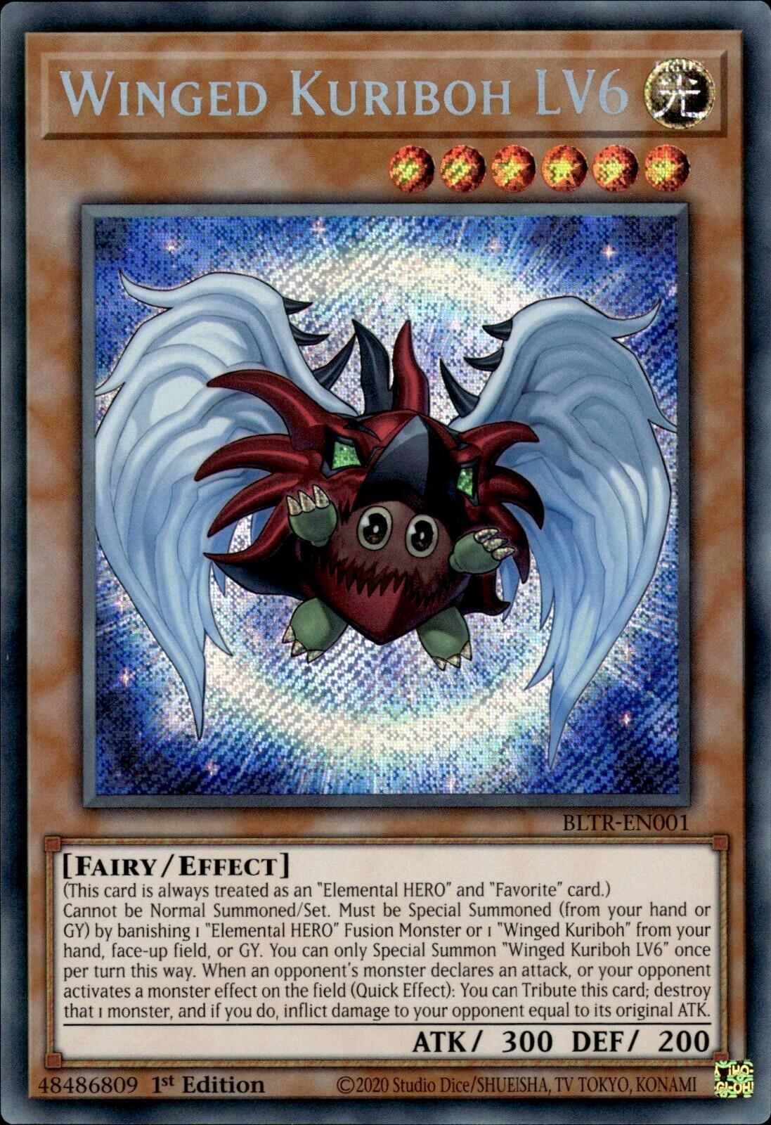 Winged Kuriboh LV6 BLTR-EN001 YuGiOh Battles of Legend: Terminal Revenge