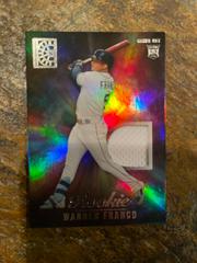 Wander Franco Baseball Cards 2022 Panini Capstone Rookie Materials Prices