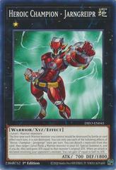 Heroic Champion - Jarngreipr [1st Edition] DIFO-EN045 YuGiOh Dimension Force Prices